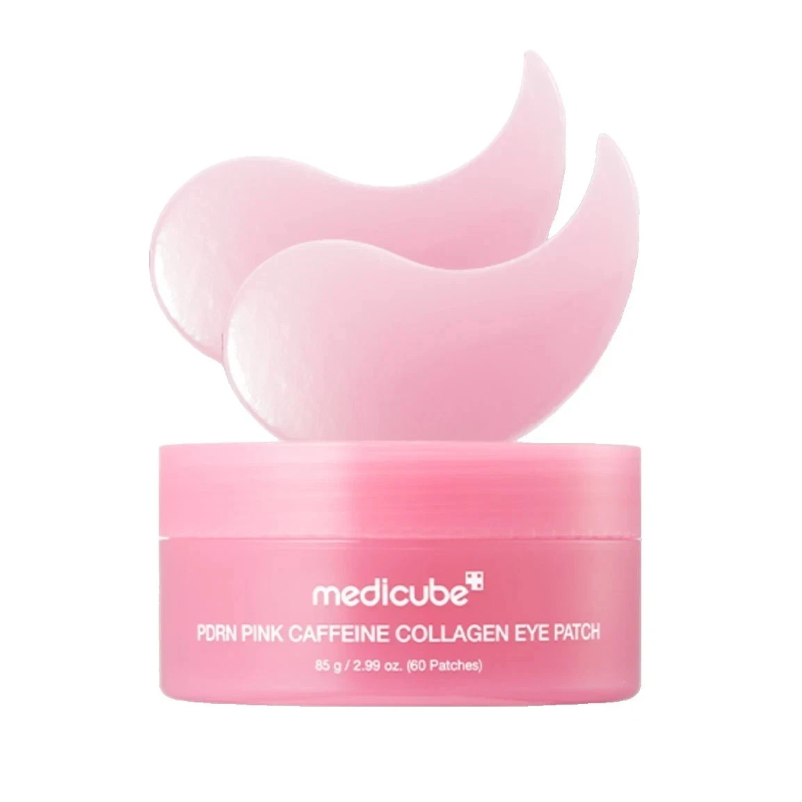 MEDICUBE PDRN Pink Caffeine Collagen Eye Patch 85g (60 Patches) K-Beauty