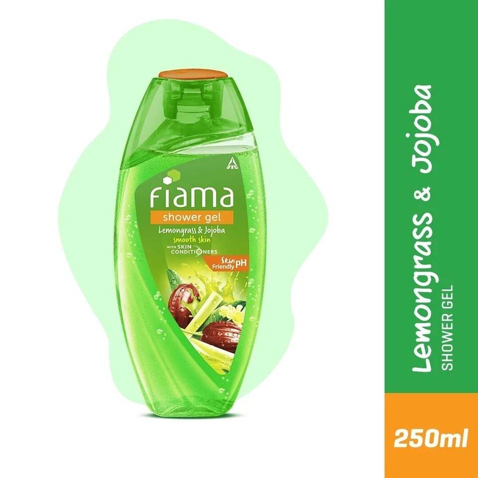 Fiama Shower Gel Lemongrass And Jojoba Body Wash For Smooth Skin 250ml
