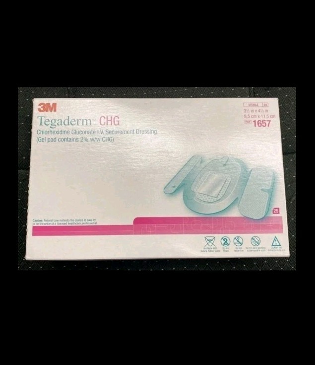 💙3M Tegaderm I.V. Transparent Adhesive Film Dressing 16!! 10 Sheets Only No Box