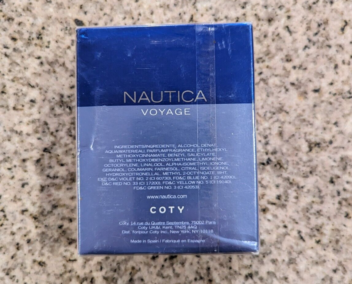 Nautica Voyage By Nautica 3.4/3.3 oz/100 ml Eau de Toilette Spray, Men’s Perfume