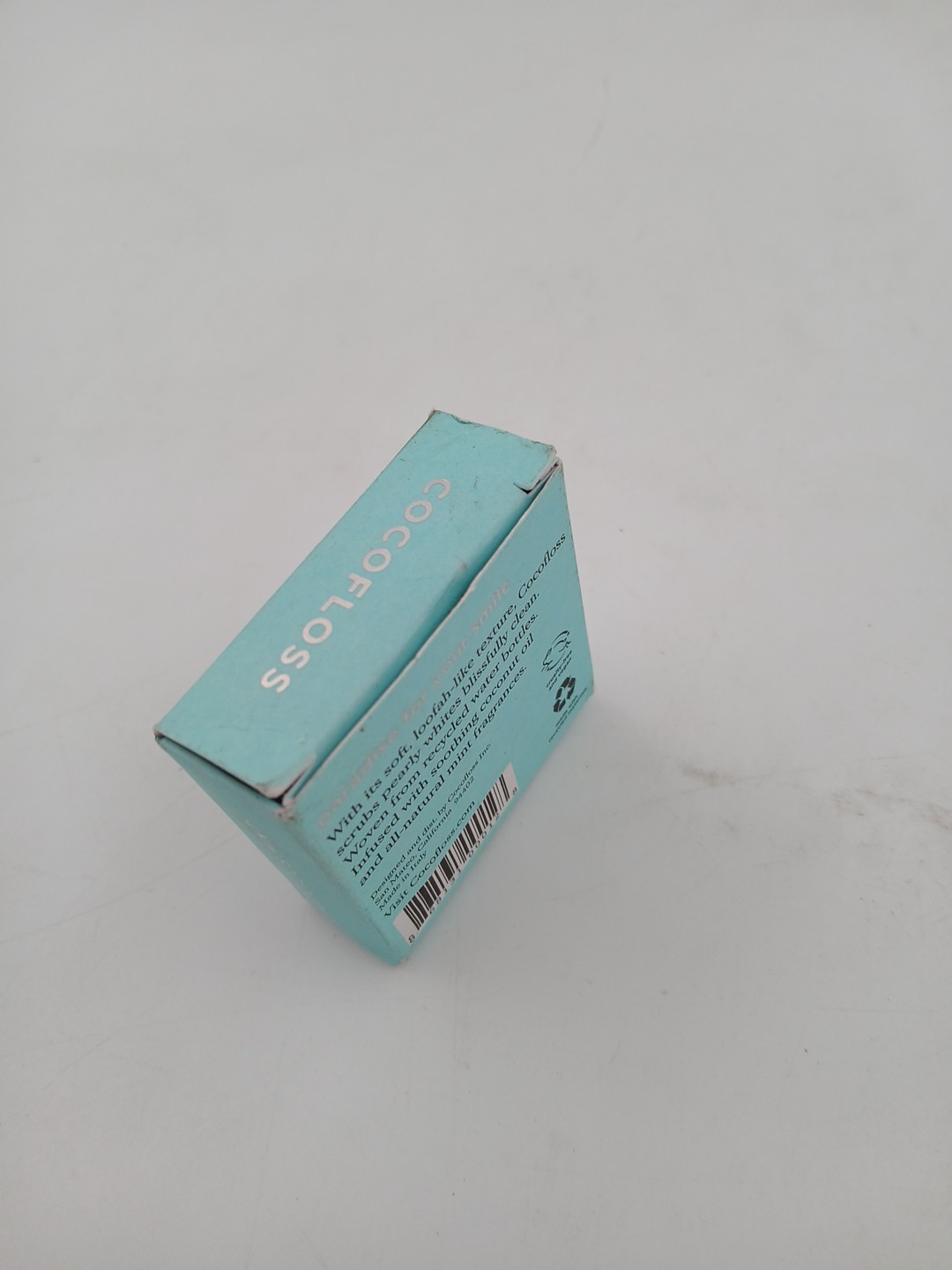 Cocofloss Delicious Mint 33 Yd Floss Scrubs Clean All Natural Fragrance