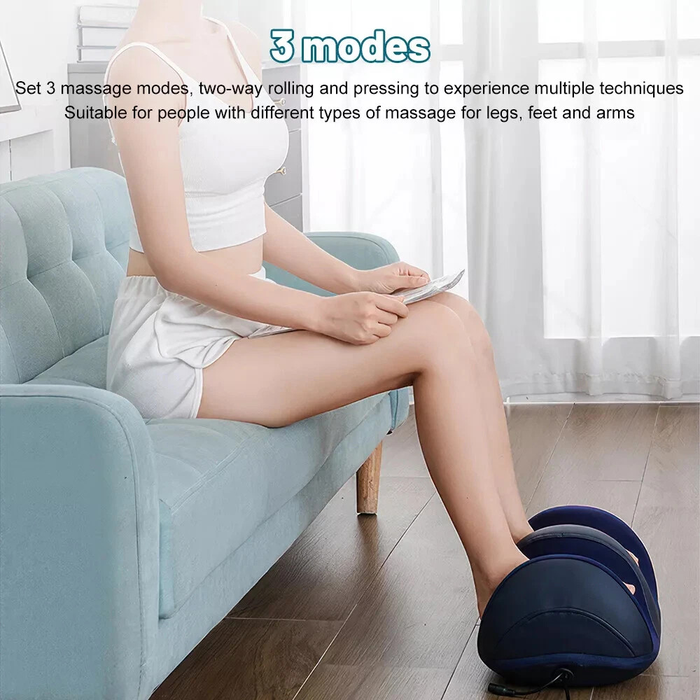 Foot Massager Machine Deep Tissue Massager For Foot Massage w/Heat Pain Relief