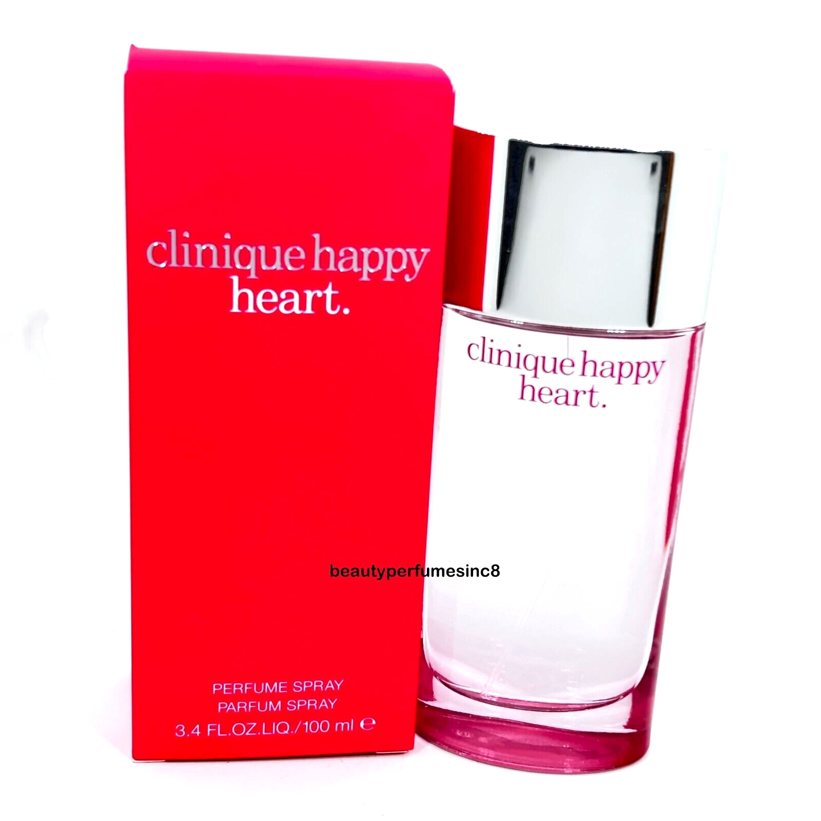 HAPPY HEART Clinique 3.4 oz 3.3 EDP Perfume For Women Spray New in Box