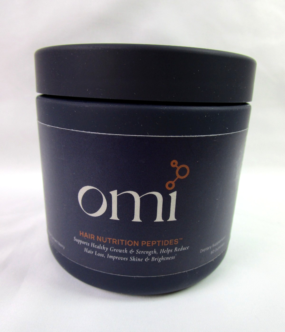OMI Hair Nutrition Peptides 60 Gummies Black Currant Berry Flavor NEW Sealed