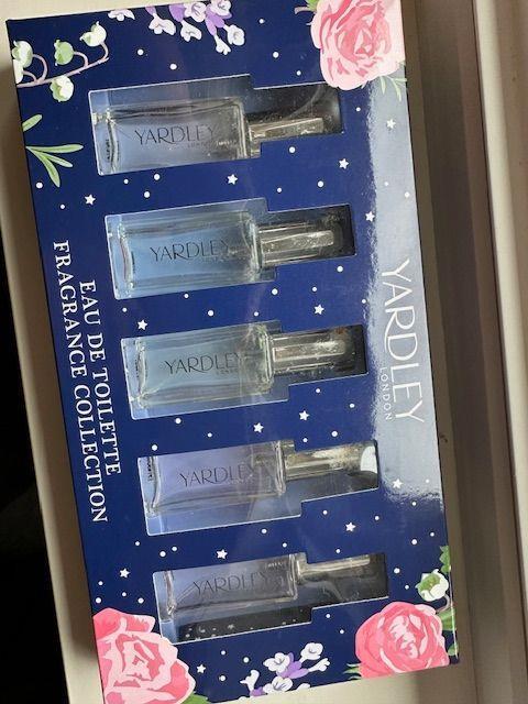 NIB Yardley London EDT English Flower Fragrance Collection 5 x 10 mL