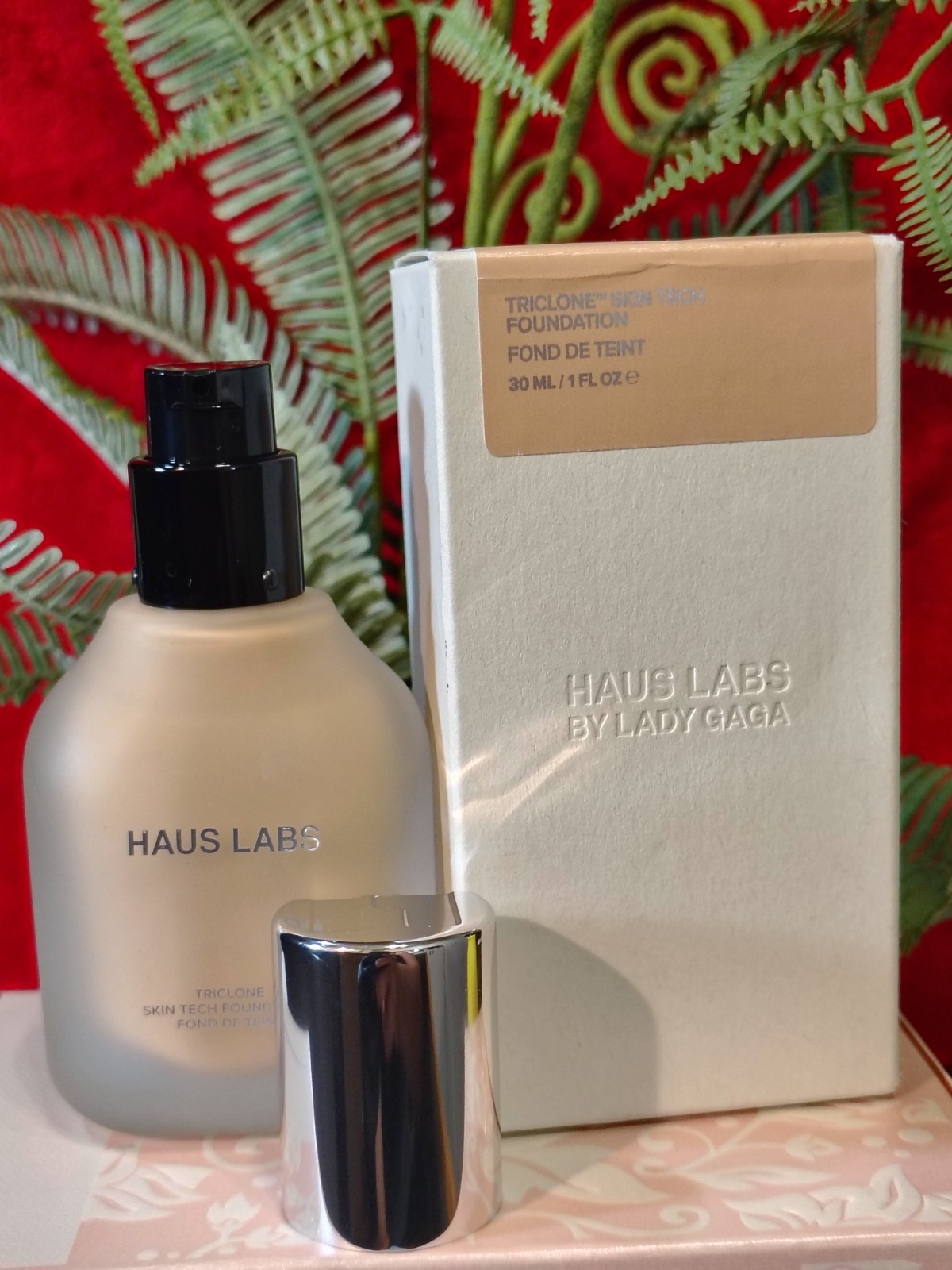 Haus Labs By Lady Gaga Skin Tech Foundation 160 LIGHT NEUTRAL 1oz (SEE DETAILS)