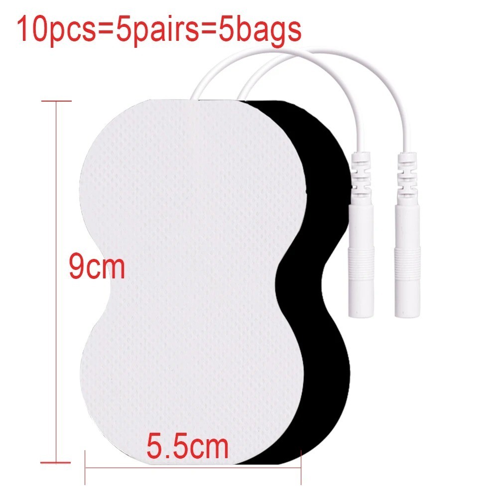 10/20PCS TENS EMS Electrode Pads Replacement Gel Pads Muscle Massager Patches