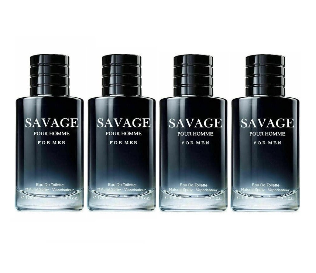 Savage For Men | Impression of Sauvage | Men’s Eau De Toilette 100 ml/3.4 fl.oz