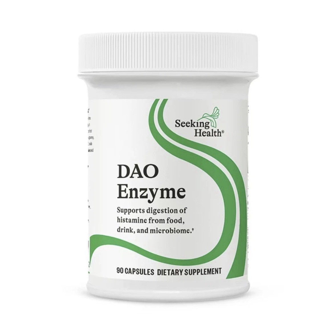 Seeking Health DAO Enzyme Capsules 30 Digestive Support Gluten-Free Before Meal