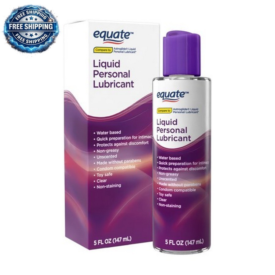 Equate Water Based Personal Lubricant Liquid, 5 oz Free Shipping US