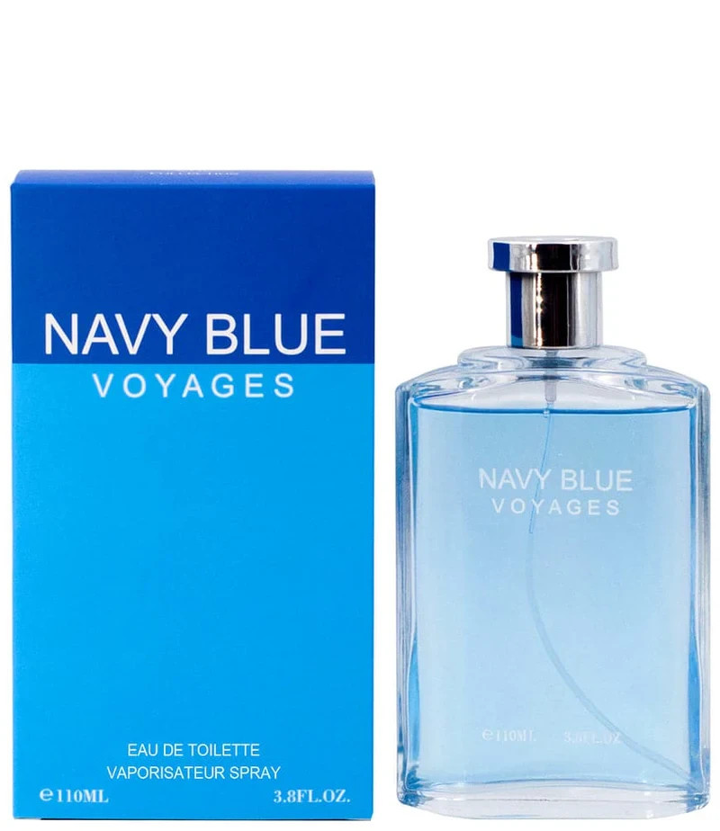 NAVY BLUE VOYAGES SPRAY COLOGNE FOR MEN 110ML/3.8 FL.OZ. INSPIRED BY NAUTICA