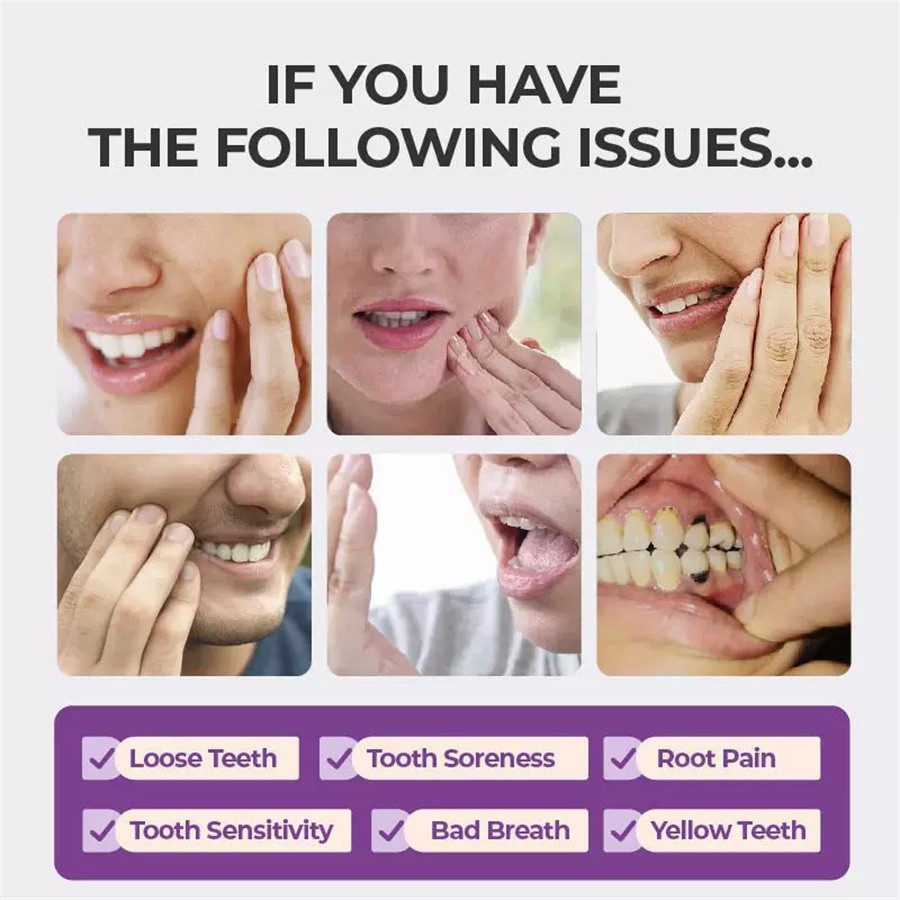 2PACK KREAIN Nature Oral Care Toothpaste for Toothacne & Sensitivity &Bad Mouth