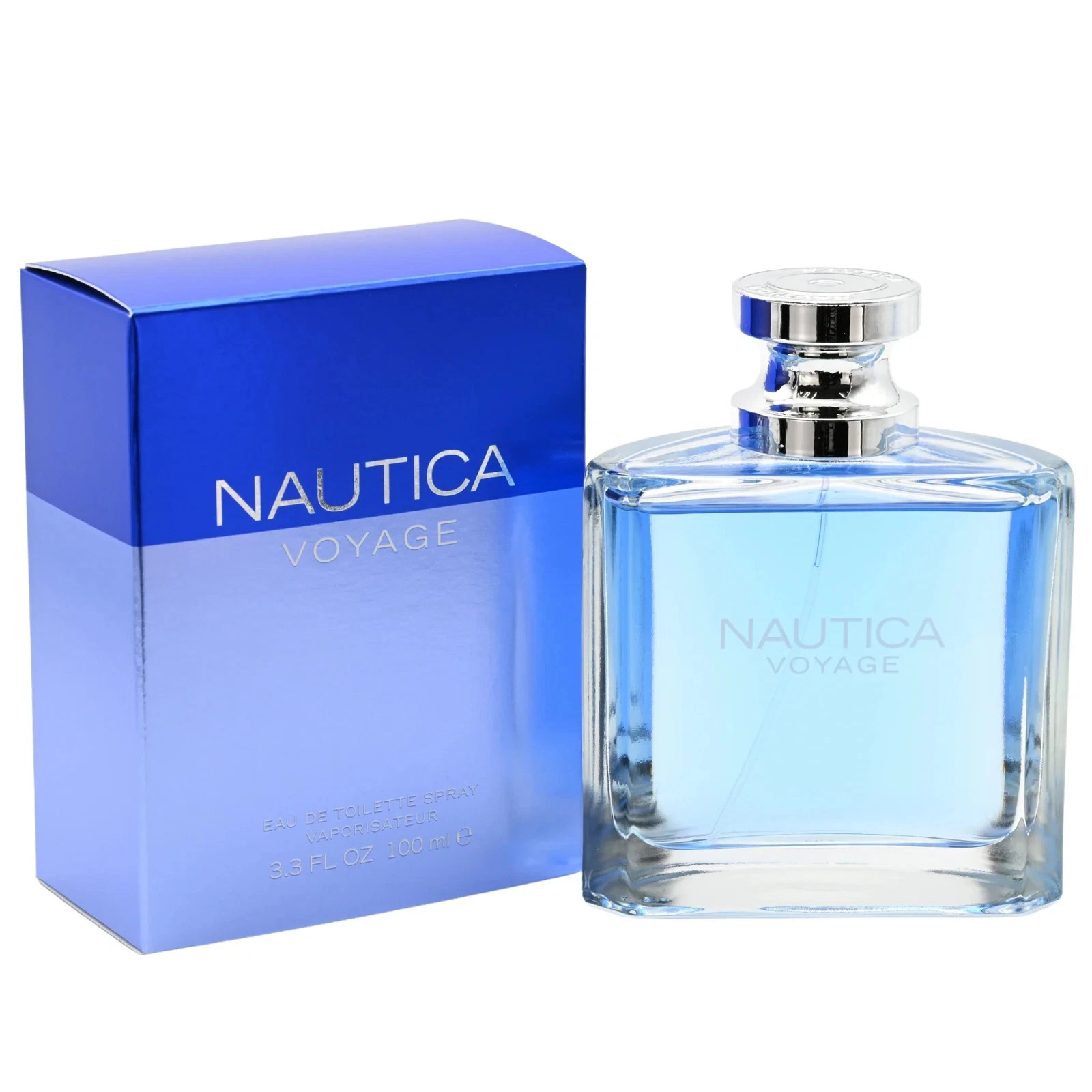 NAUTICA VOYAGE 3.3 / 3.4 oz EDT Cologne Spray for Men New in Box Free Ship