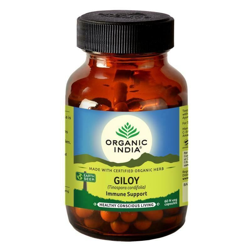 Organic India Giloy Vegetarian Capsule 60 vegicaps, immune system, infections