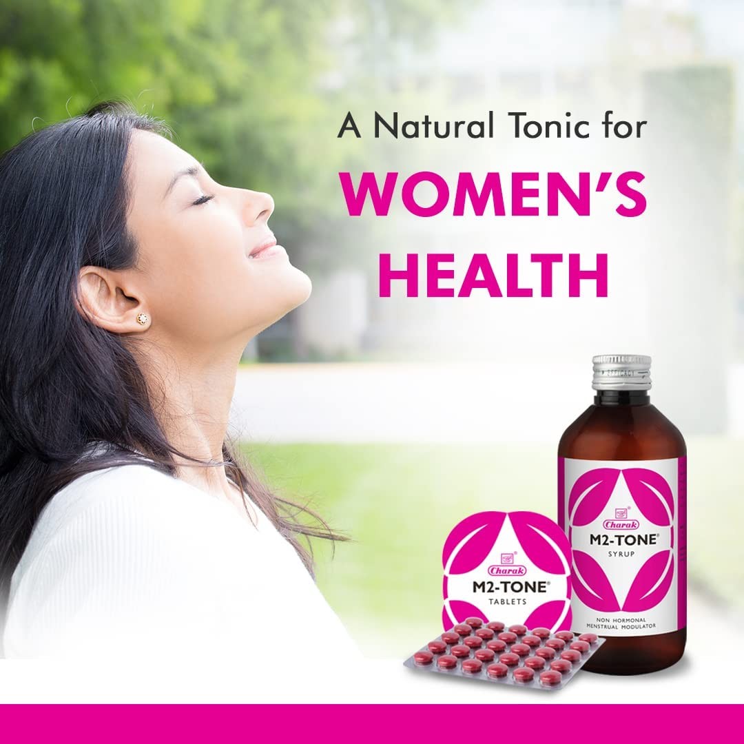 Charak Pharma | M2 Tone Syrup for Women’s Healths | Herbal Medicine For Hormonal