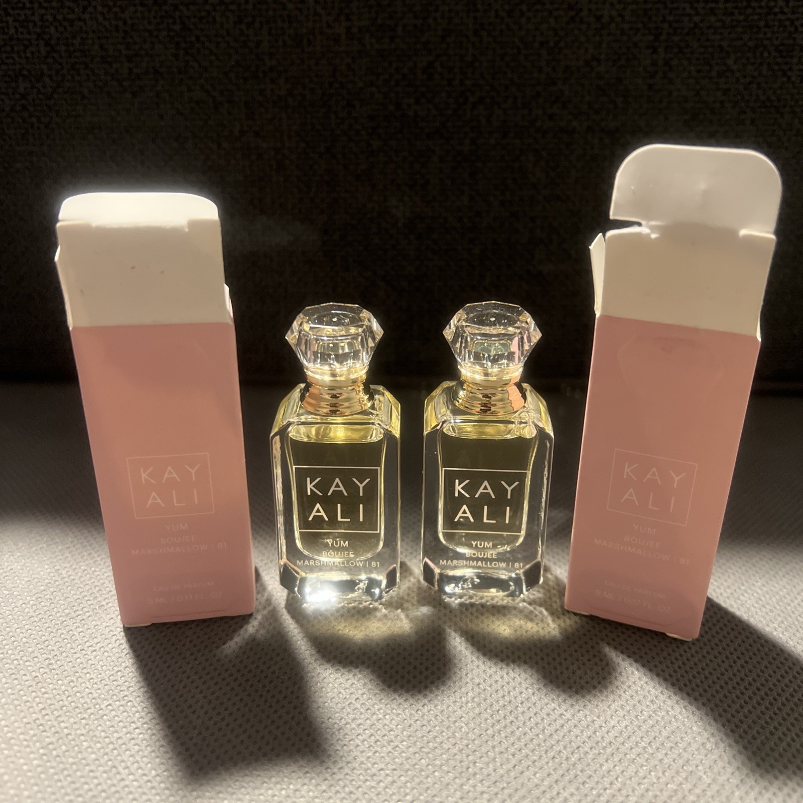 TWO Kayali Yum Boujee Marshmallow 81 Eau De Parfum Intense Mini 5 ml / .17oz