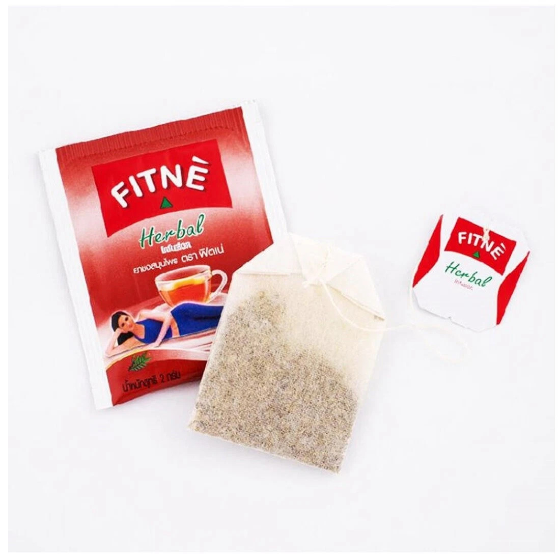 FITNE Herbal Infusion Tea Natural Thailand Beverage 20 Tea Bags