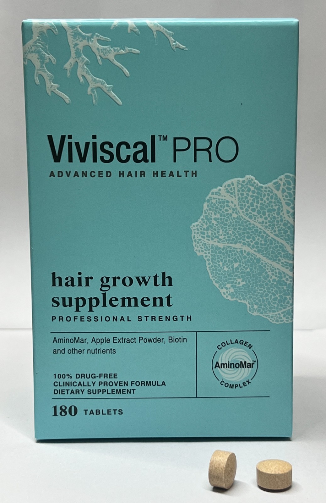 Viviscal Professional Hair Growth Supplement 180 ct Tablets – New Packaging