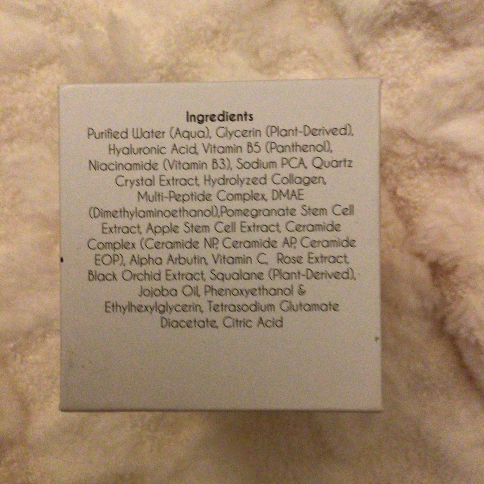 La Rouge Pierre Quartz Collection Radiance Serum Hyaluronic Acid Face/Neck 40ml