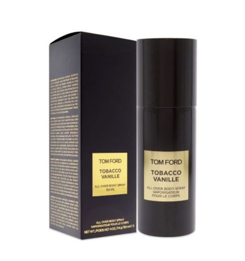NEW Tom Ford TOBACCO VANILLE All Over Body Spray 150ml – Iconic Scent