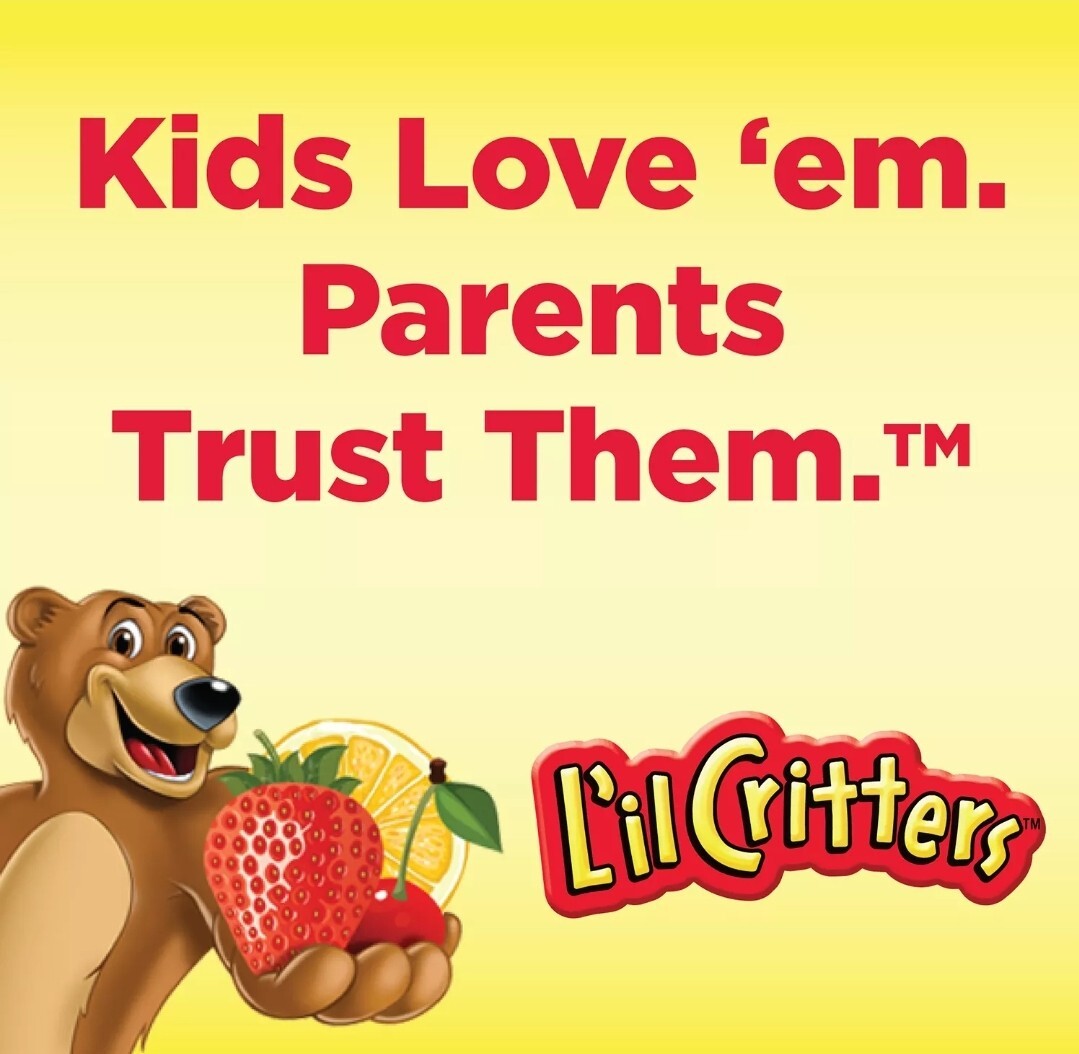 290 Count Lil Critters IMMUNE C Plus Zinc Vitamin C D GUMMIES Dietary Supplement
