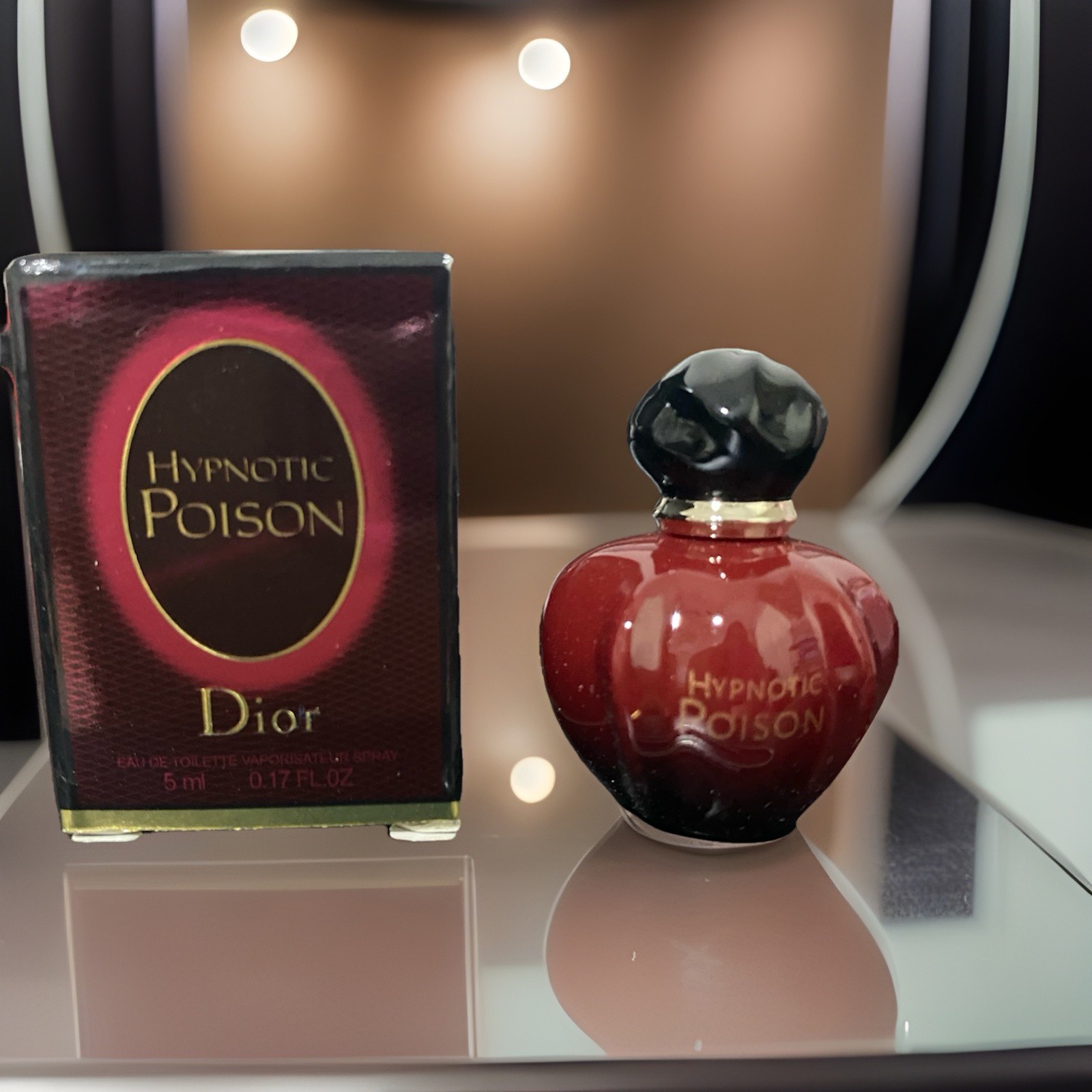Dior Hypnotic Poison Eau de Toilette 5ml 0.17 fl oz Sample Size.