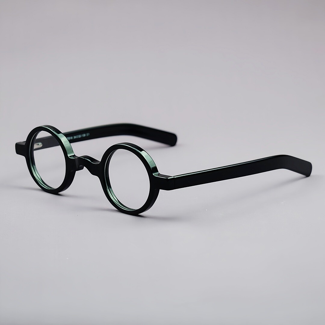 Retro Small Round Acetate Reading Eyeglasses Frames Hand Made Glasses Men Women