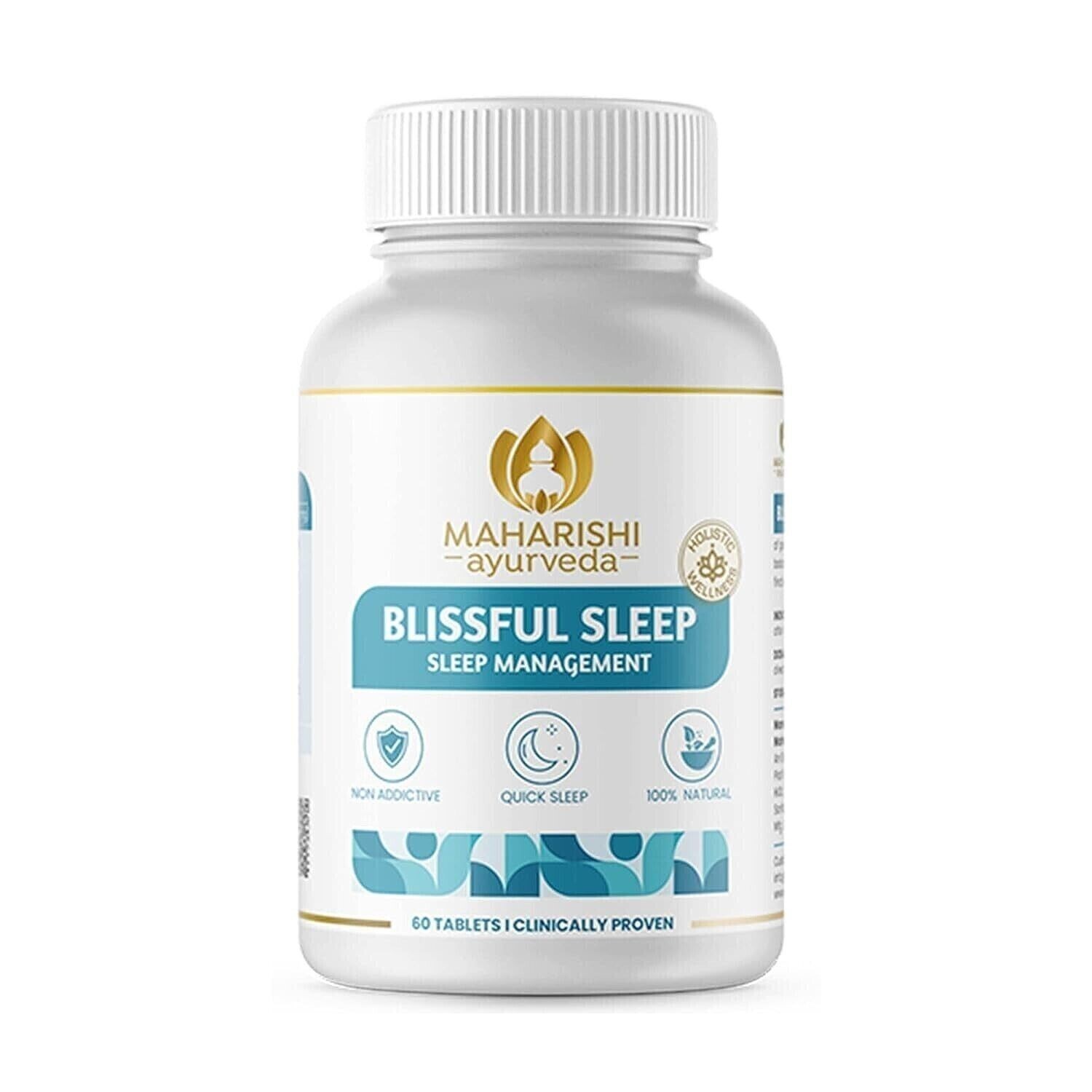 Blissful Sleep Maharishi Ayurveda 60 Tabs With Long Expiry & Free Shipping
