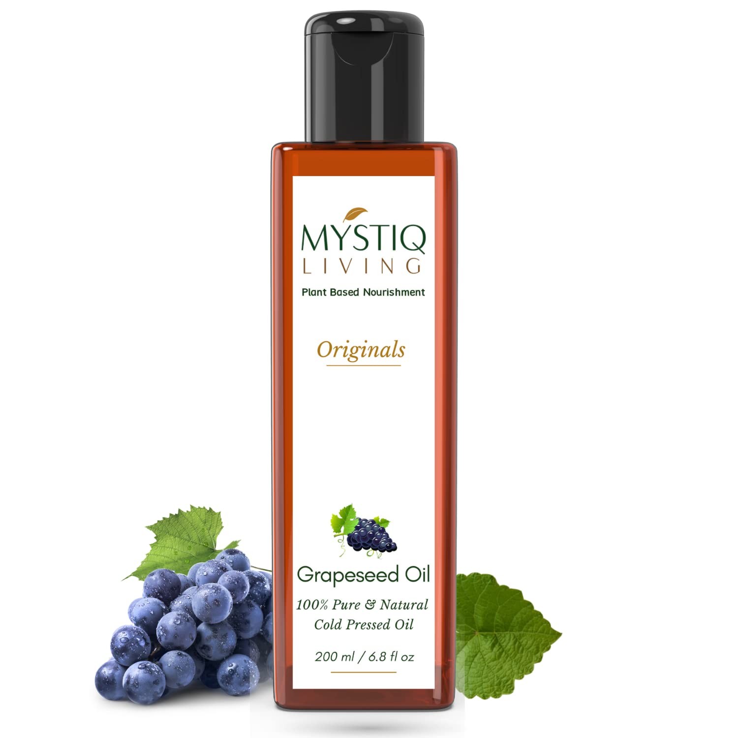 Mystiq Living Grapeseed Oil 200ml