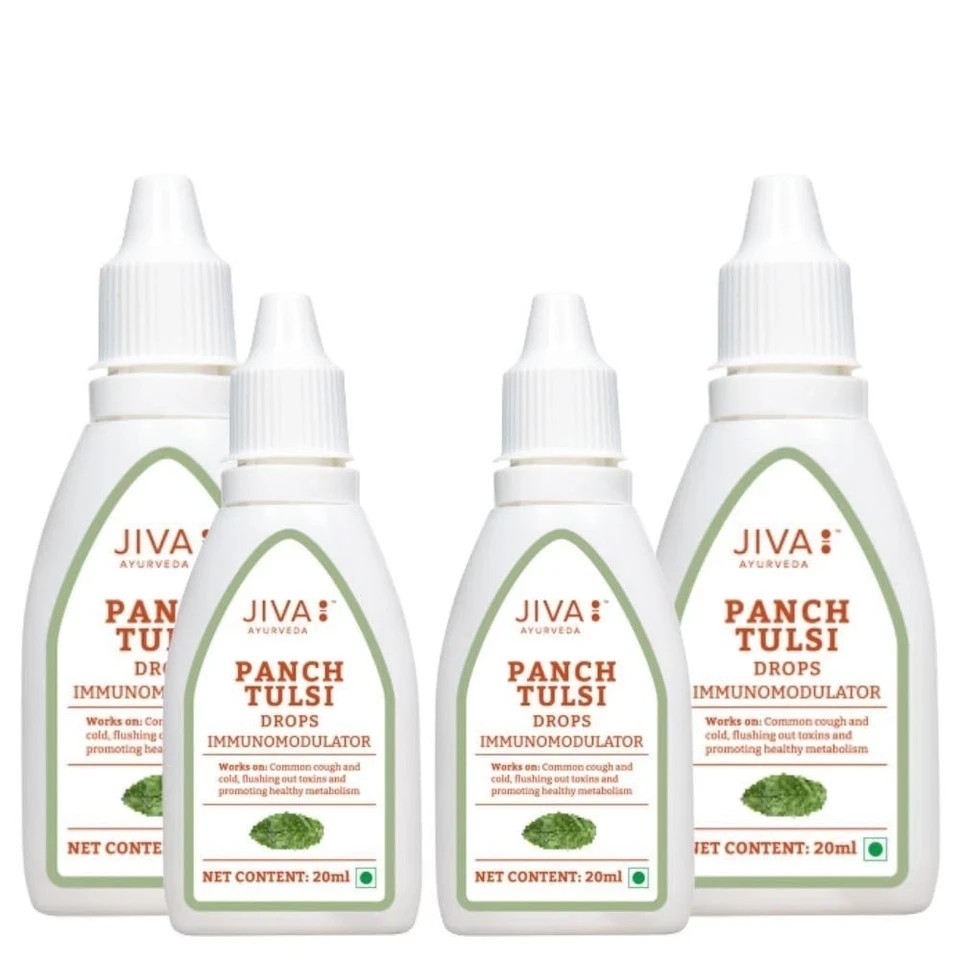 Tulsi ( Holy Basil ) Drops | Boost Immunity & Healthy Metabolism (pack of 4)