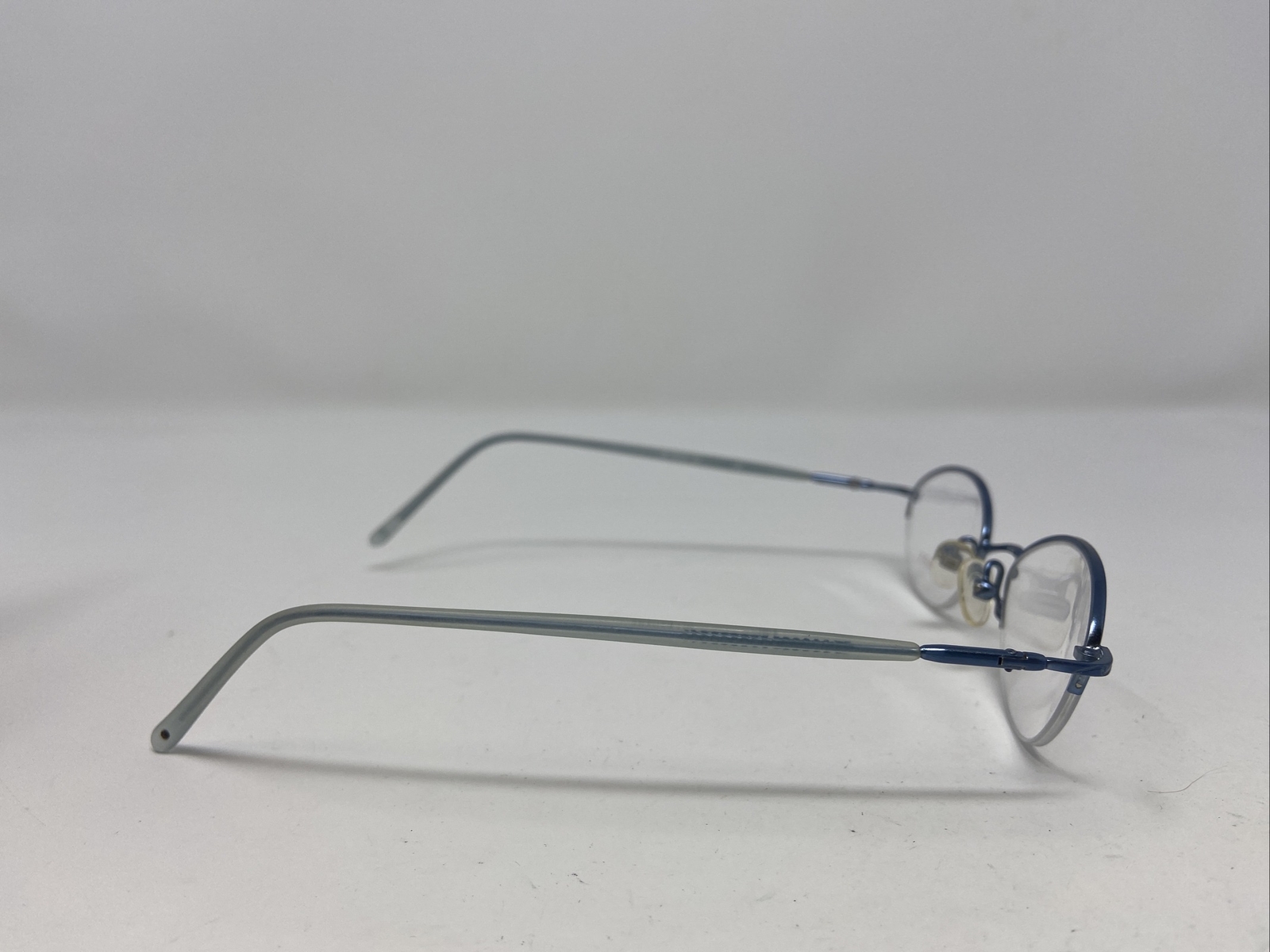 Jill Stuart Eyeglasses Frames JS 103-3 45-19-130 Blue Half Rim 3629