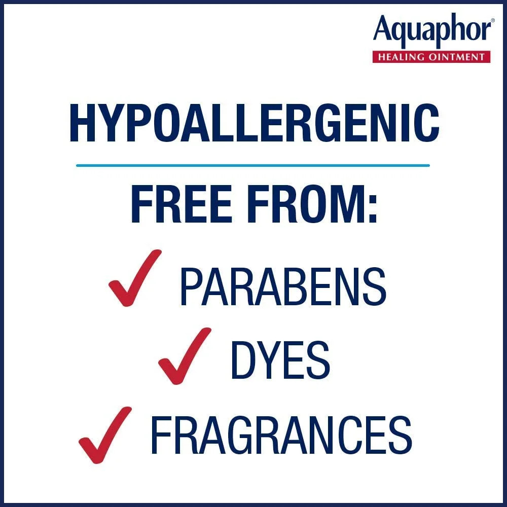 Aquaphor Healing Ointment Advanced Therapy Skin Protectant Contains 144 Packets