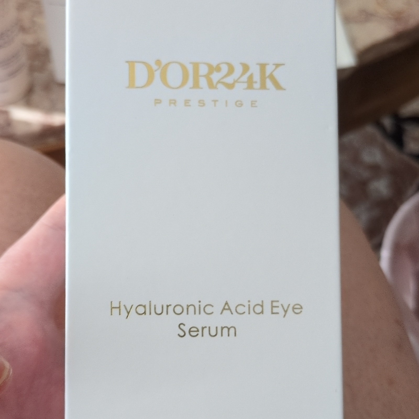D’OR24K Prestige Hyaluronic Acid Eye Serum 40mL Dark Circles Paraben-Free
