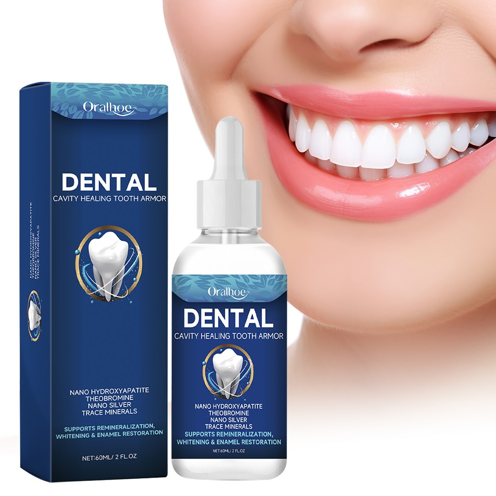 5X Tooth Armor Liquid with Nano-Hydroxyapatite Dental Cavity Healing Gum Repair