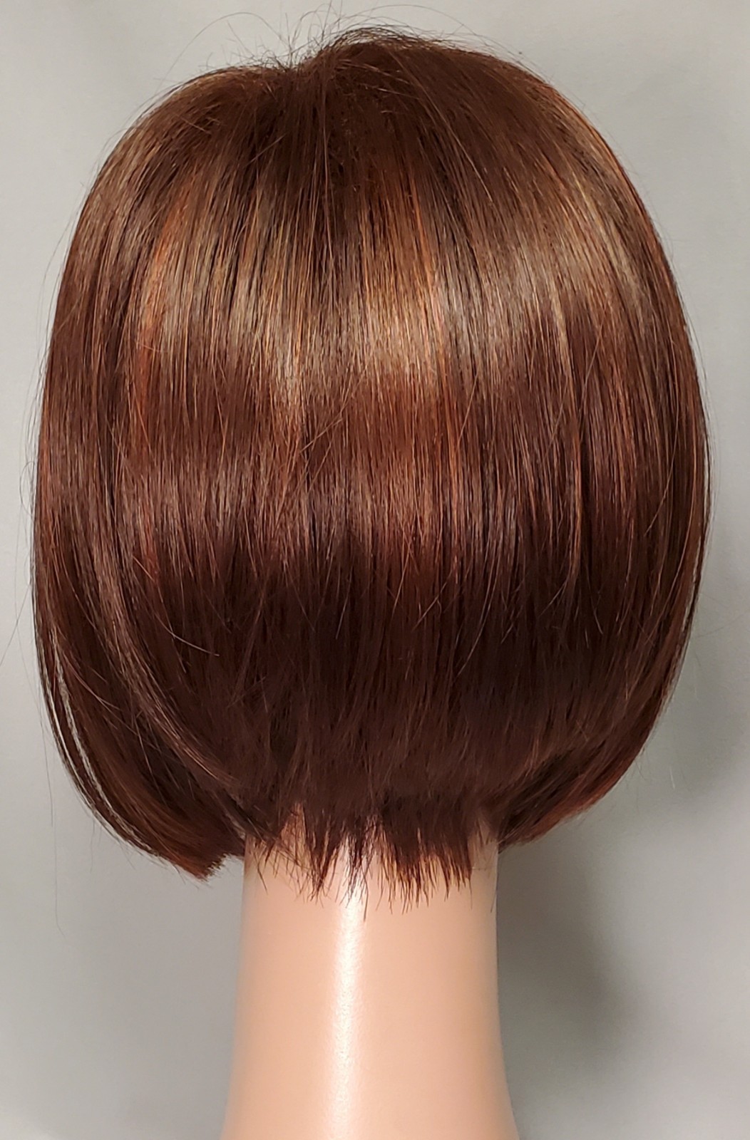 Tori 2356 Rene of Paris synthetic Angled Bob wig Color Chestnut NWOT display