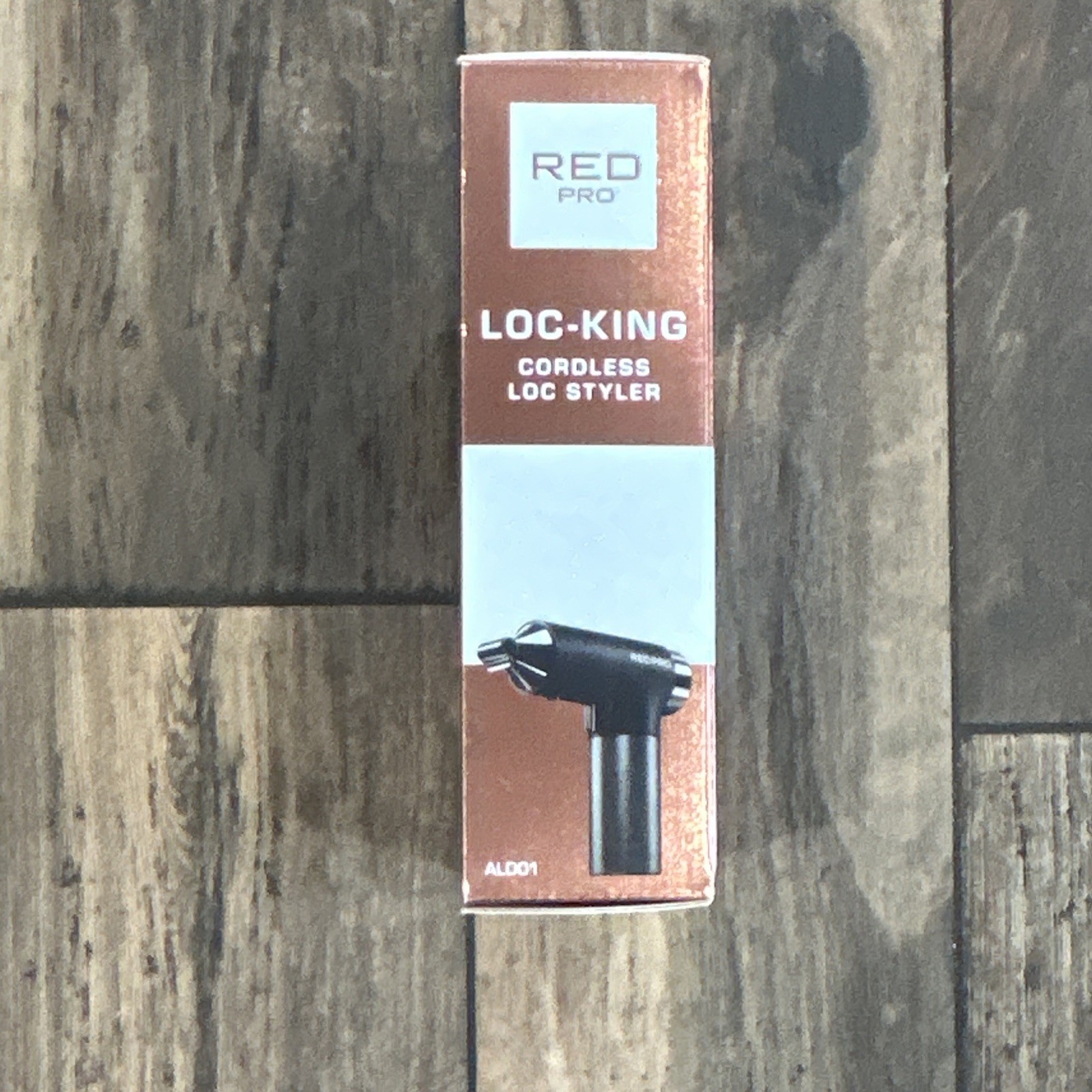 RED PRO LOC-KING Cordless Loc Styler Black