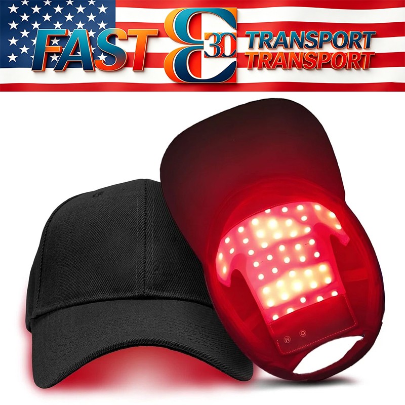 Red Light Therapy Hat 660nm&850nm Hair Loss Treatment Cap Hair Growth Regrowth