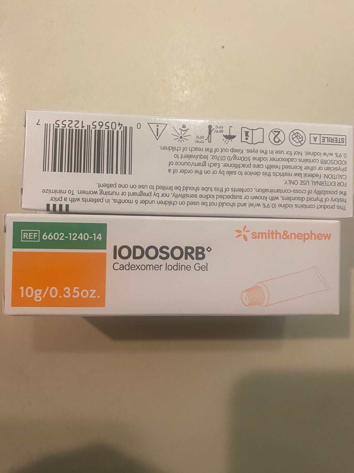 24 Smith & Nephew Iodosorb® Cadexomer Iodine Gel 10g Tube Exp 2028