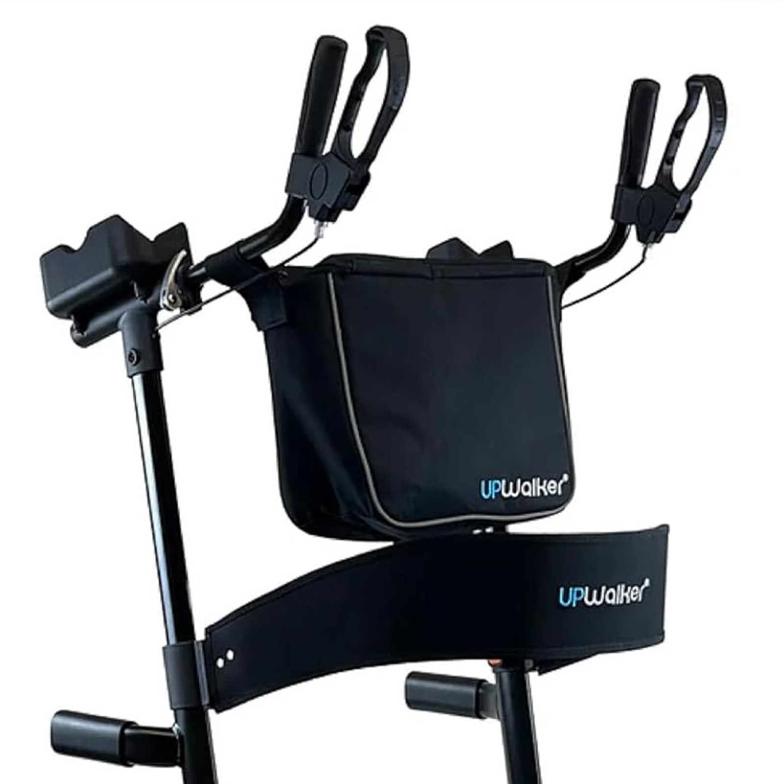 LifeWalker UPWalker EZ Lite Lightweight Upright Rollator Walker for Seniors