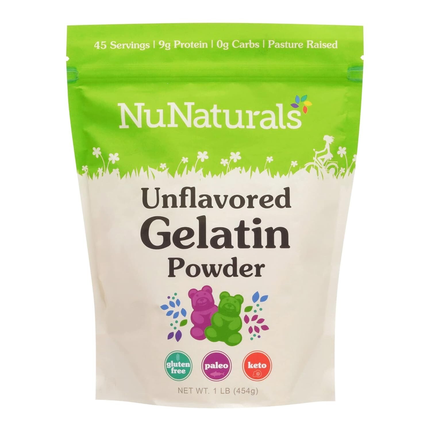1 lb Beef Gelatin Powder – Naturally Sweet, Guilt-Free Protein Thickener