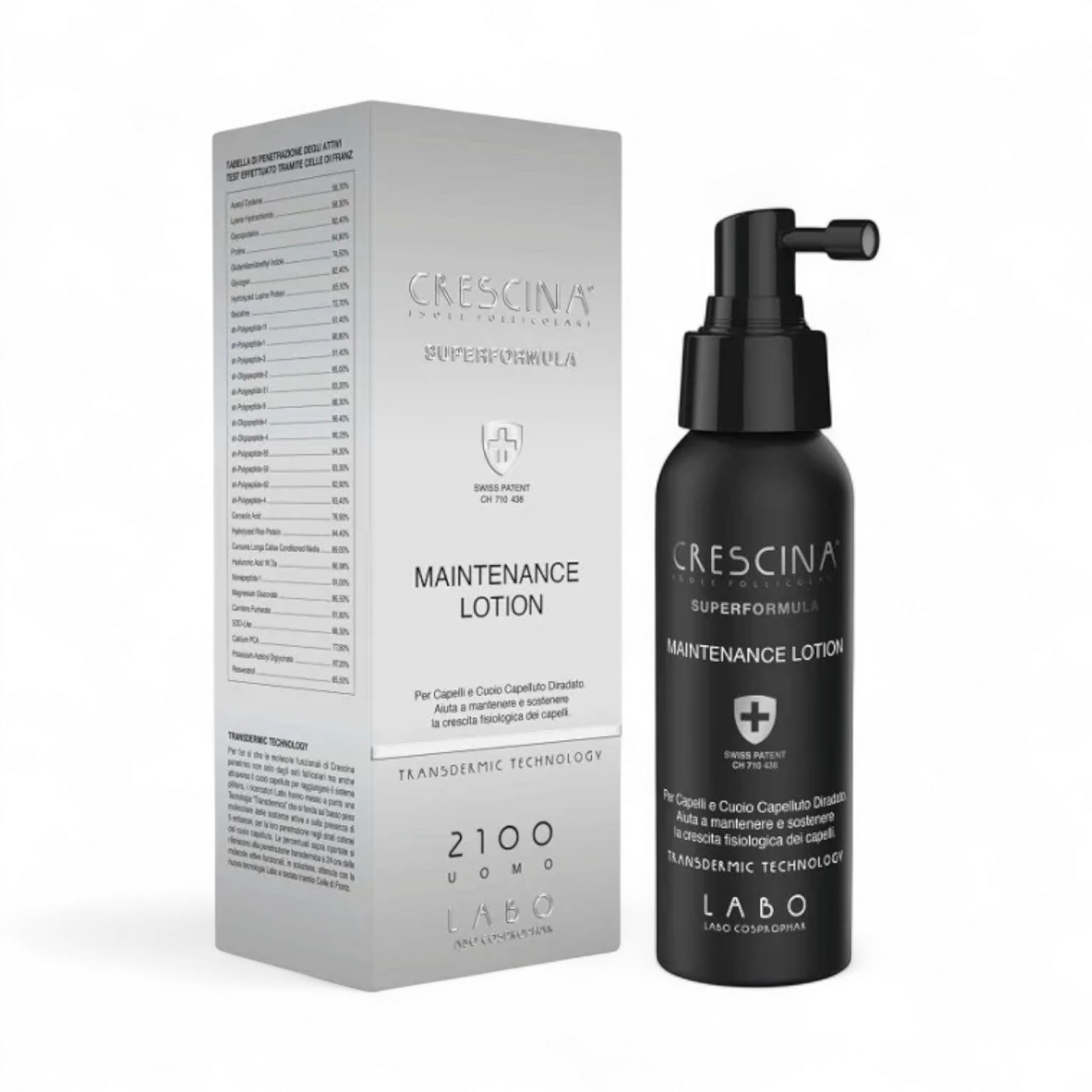 Crescina Isole Follicolari Superformula Maintenance Lotion Spray Men 2100 100ml