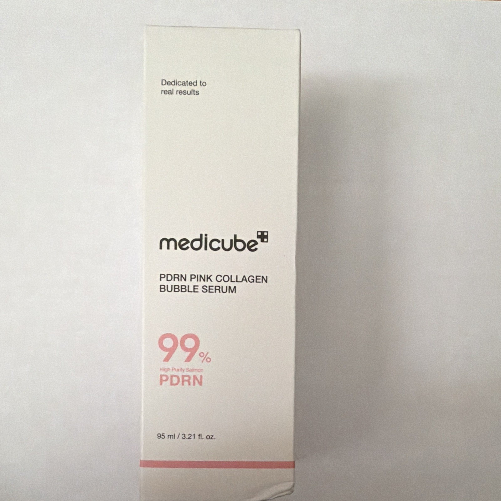 medicube PDRN Pink Collagen Bubble Serum Hydrating Face Moisturizer 3.21 fl oz