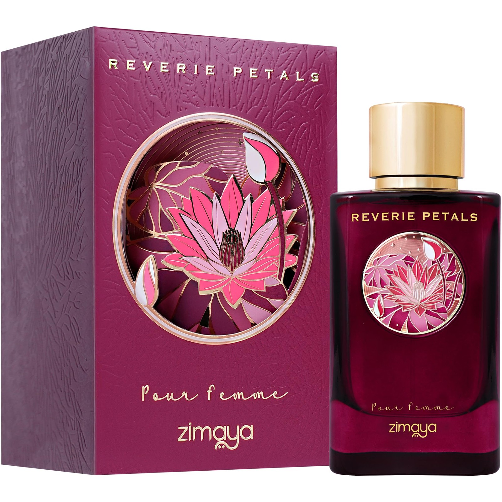 Zimaya Reverie Petals Pour Roma Femme Eau De Parfum, 3.4 Fl. Oz