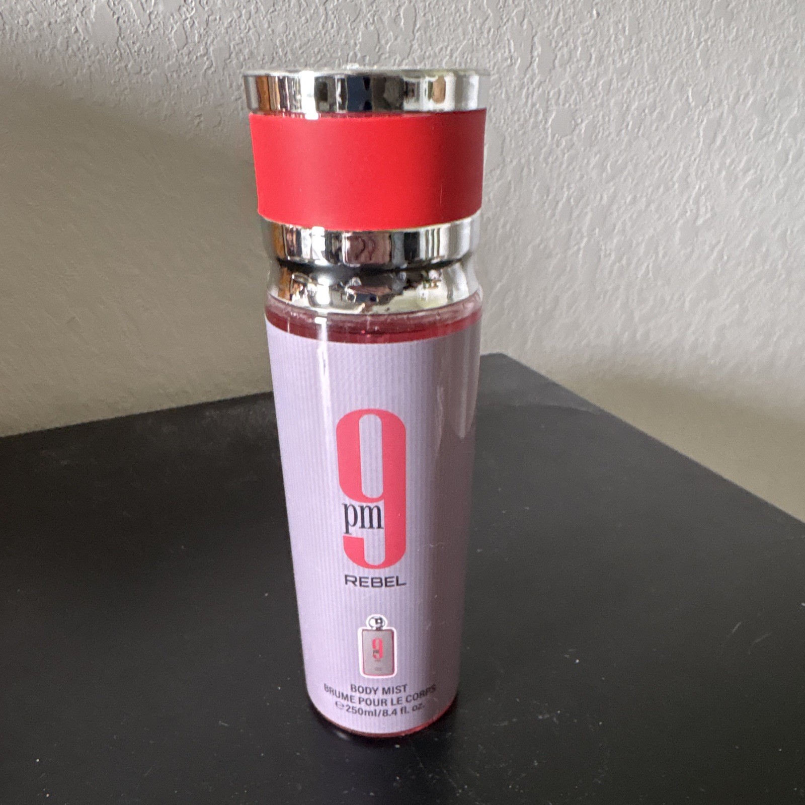 Rebel 9 PM Body Mist Spray Fragrance, Regular Size, 8.4 fl oz
