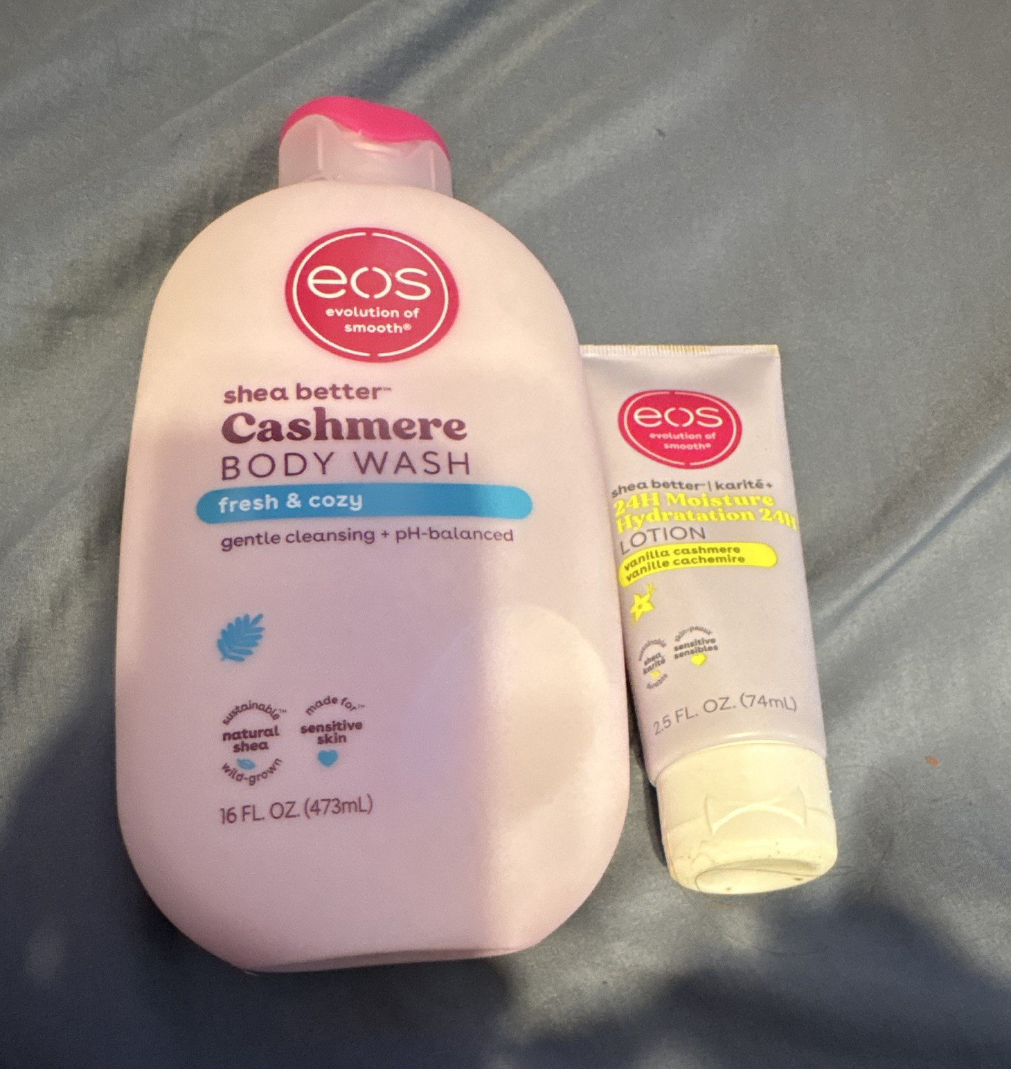 eos Shea Butter Cashmere Body Wash Fresh & Cozy pH Balanced 16 fl oz