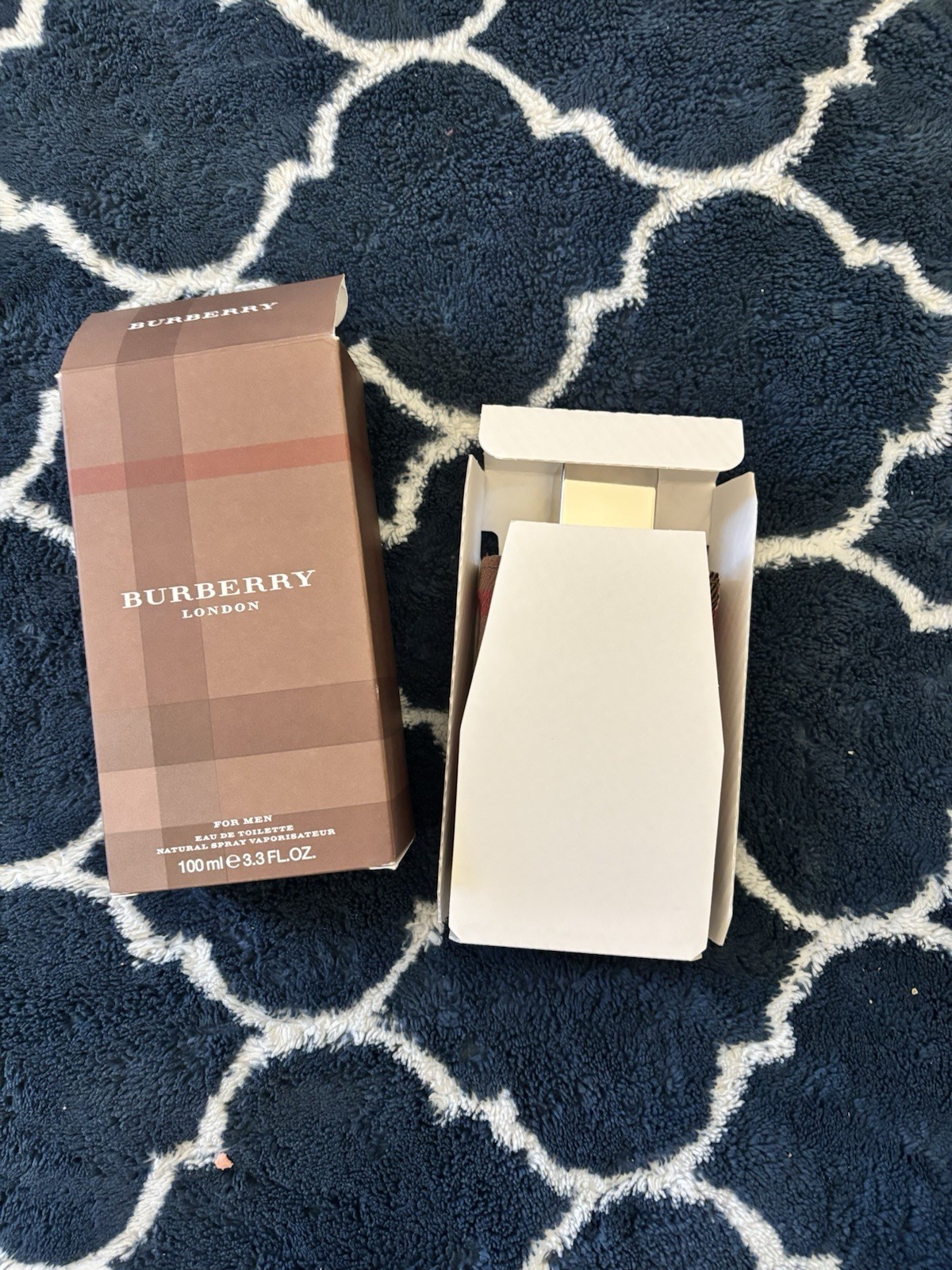 Eau de Toilette Natural Spray Vaporisateur Burberry Perfume Men 100ML 3.3FL.OZ