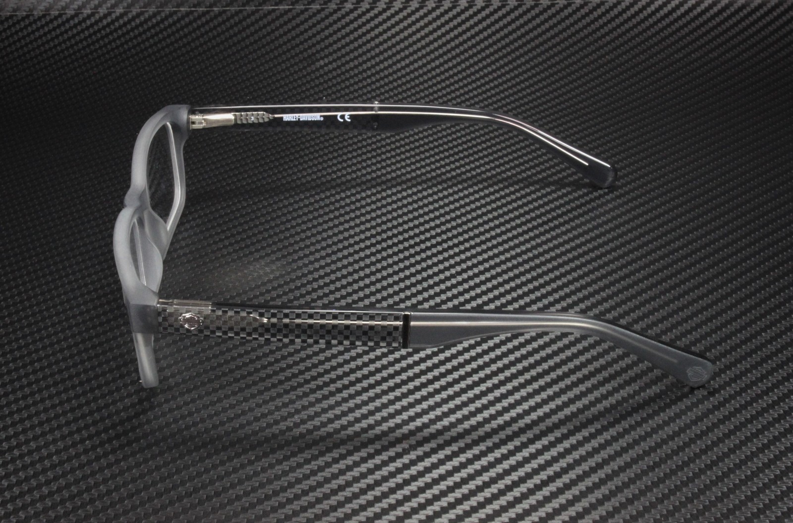 Harley-Davidson HD0774 020 Grey Clear Lens Plastic 54 mm Men’s Eyeglasses