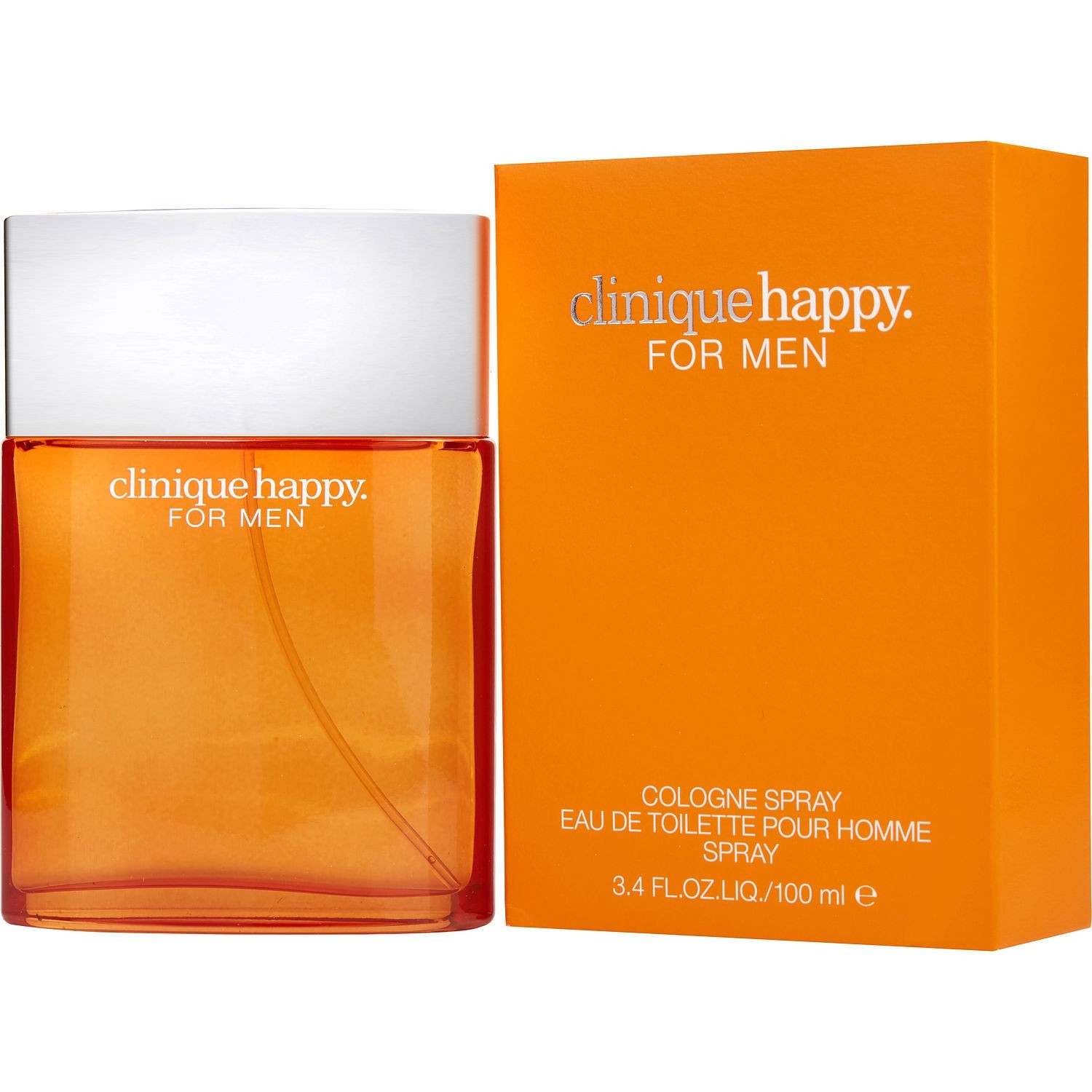 CLINIQUE HAPPY Pour Homme Cologne EDT for Men 3.4 oz / 100 ml New in Box