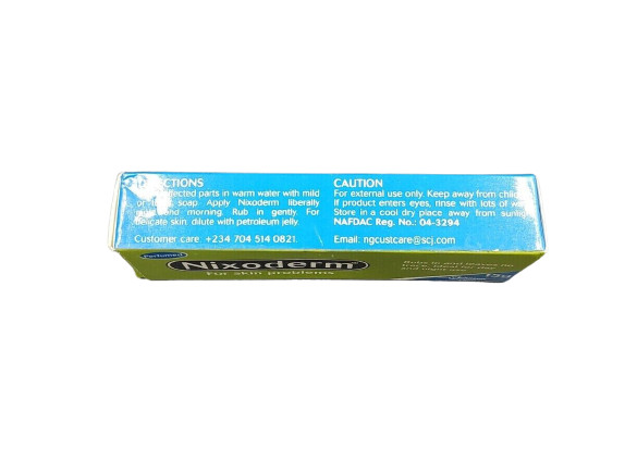 Nixoderm Tube Cream for Skin Problems | Eczema, Blemish, Pimples, Rash (15g)