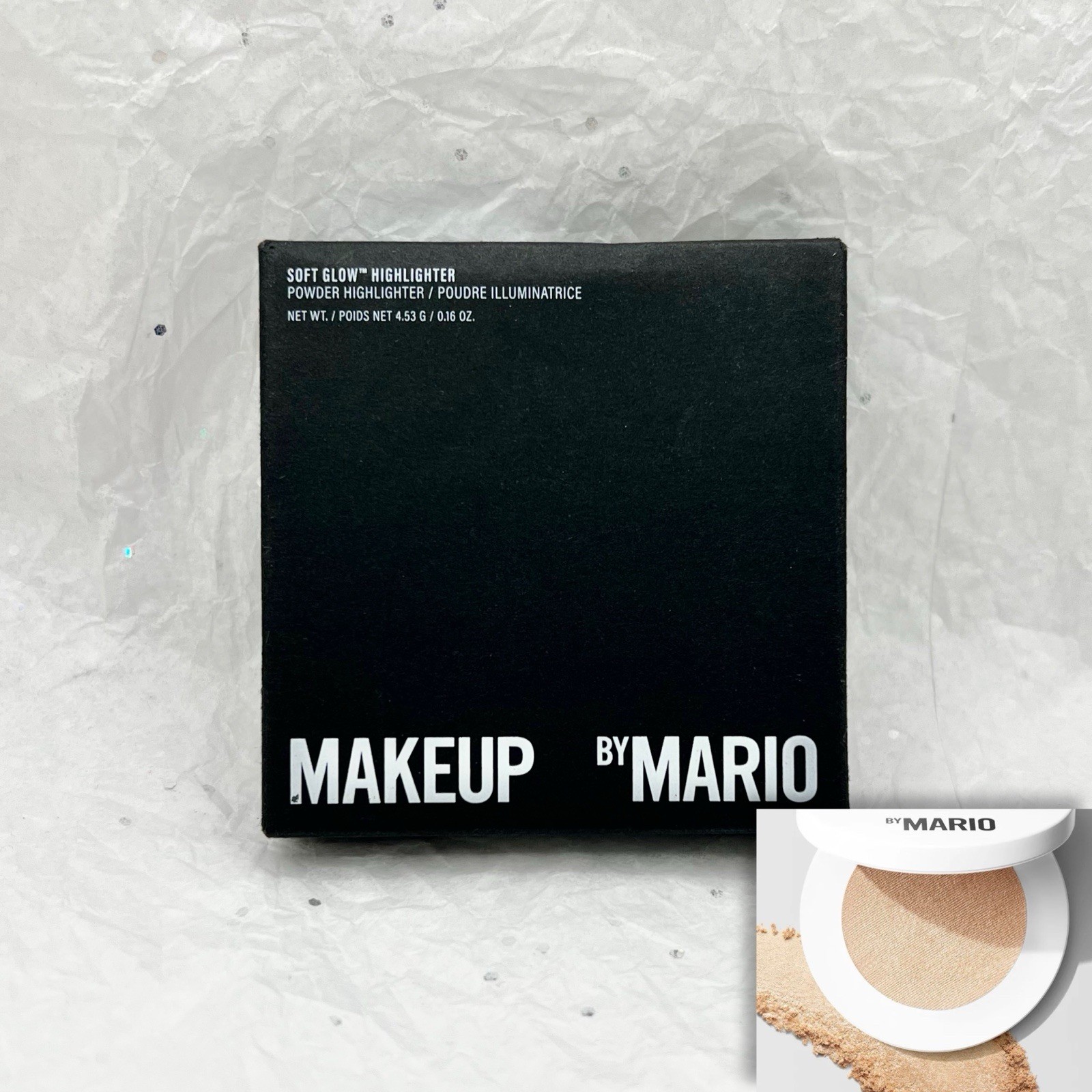 Makeup By Mario Soft Glow Highlighter in GOLDEN 4.53g/.16oz Full Size NWB